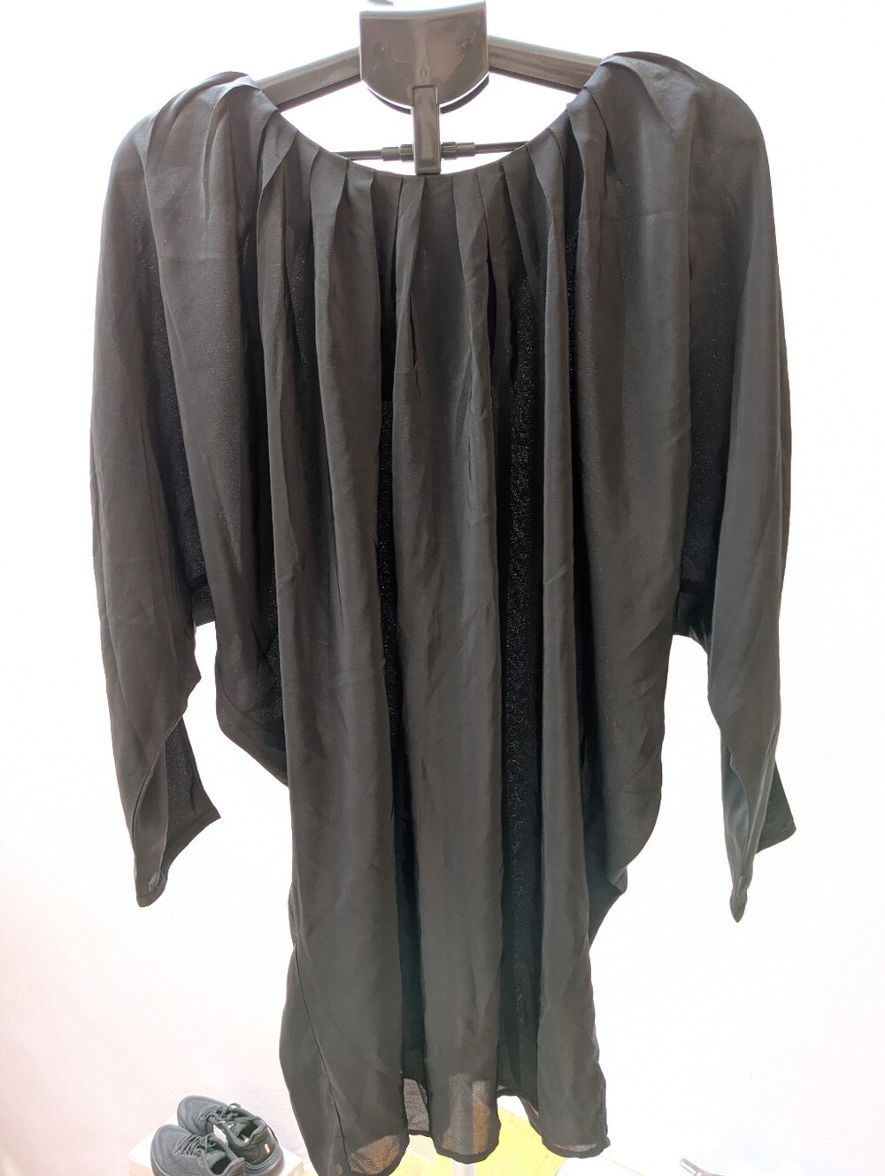 Velour Black Size L Blouse